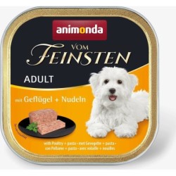 Animonda Vom Feinsten Adult Pastete Schale 150 g - Geflügel und Nudel