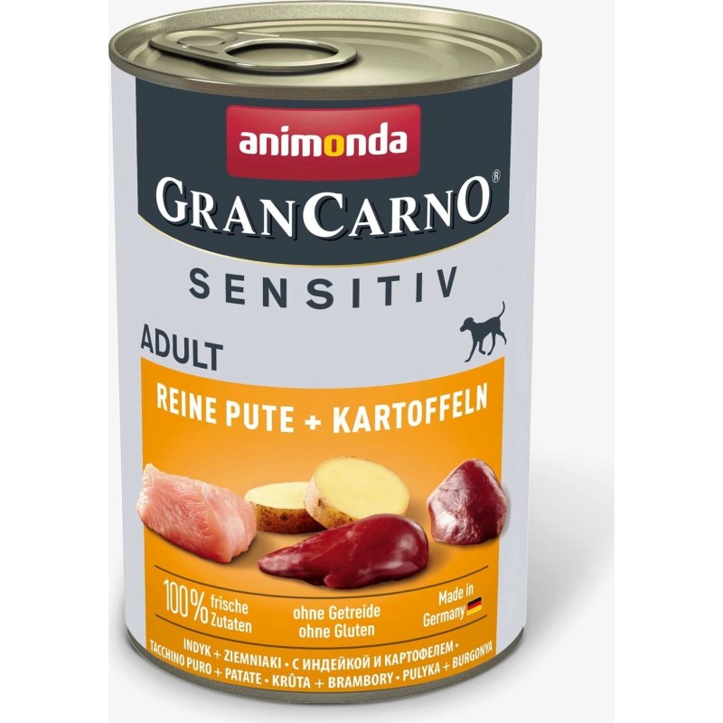 Animonda GranCarno Adult Sensitiv 400g - Reine Pute und Kartoffel