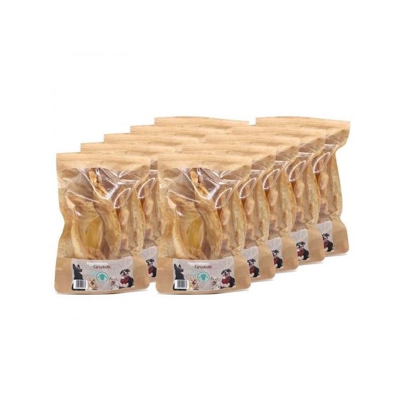 Eggersmann Carnebello - Naturkausnack Lammohren 10 x 4 Stk