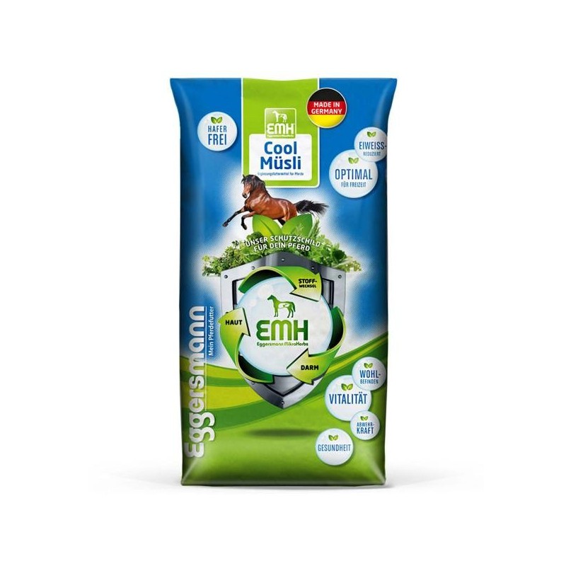 Eggersmann EMH Cool Müsli 20 kg Futter für Freizeitpferde