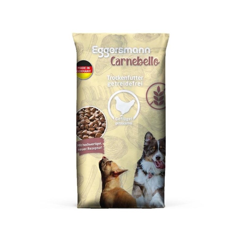 Eggersmann Carnebello - Geflügel getreidefrei 12,5 kg Trockenfutter