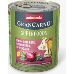 Animonda GranCarno Adult Superfoods 800g - Rind und Rote Rübe