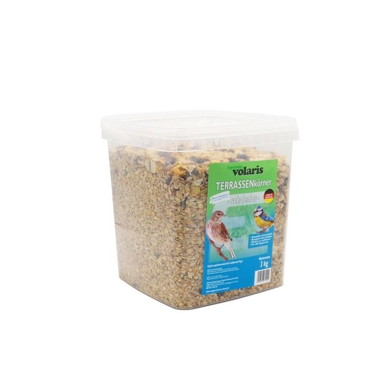 Eggersmann volaris - Terrassen-Mix schalenlos 3 kg Wildvogelfutter