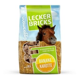 Eggersmann Lecker Bricks Banane + Karotte 1 kg Belohnungsfutter