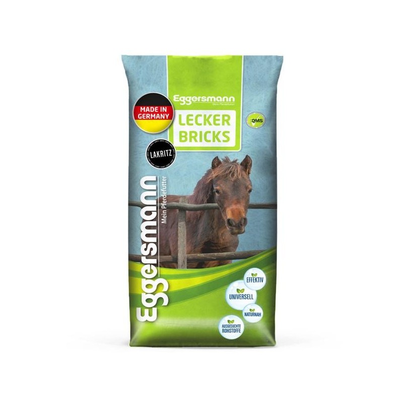 Eggersmann Lecker Bricks Lakritz 25 kg