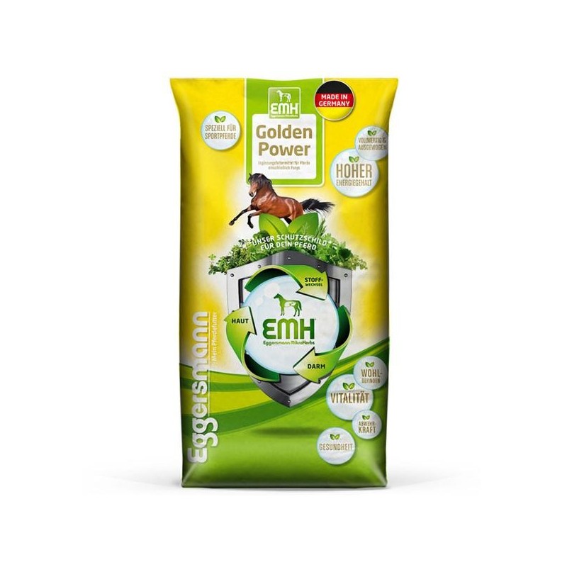 Eggersmann EMH Golden Power Müsli 15 kg Futter für Sportpferde