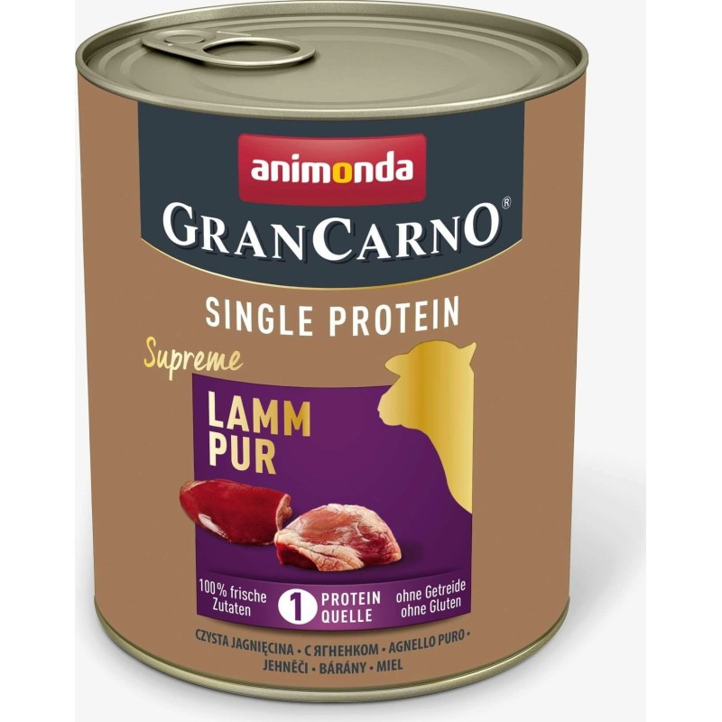 Animonda GranCarno Adult Single Protein 800g - Lamm Pur