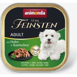 Animonda Vom Feinsten Adult in Sauce Schale 150g - Huhn und Kaninchen