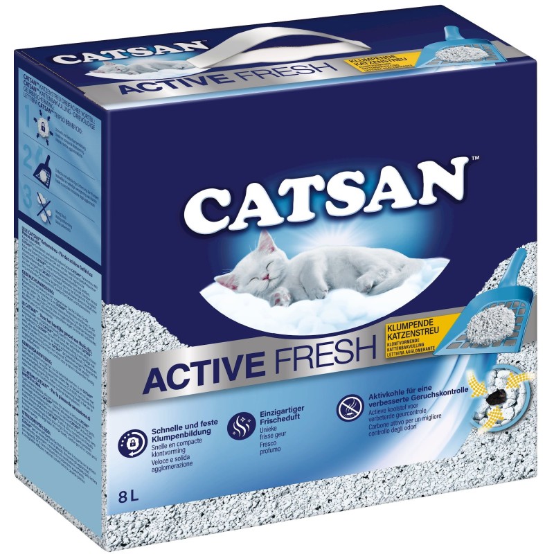 Catsan Active Fresh - 8 l