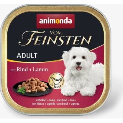 Animonda Vom Feinsten Adult in Sauce Schale 150g - Rind und Lamm