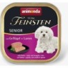 Animonda Vom Feinsten Senior Pastete Schale 150 g - Geflügel und Lamm