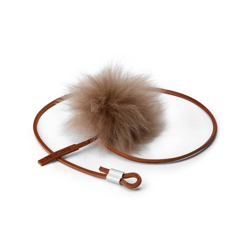 MiaCara Topo Cat Toy Cognac/Taupe