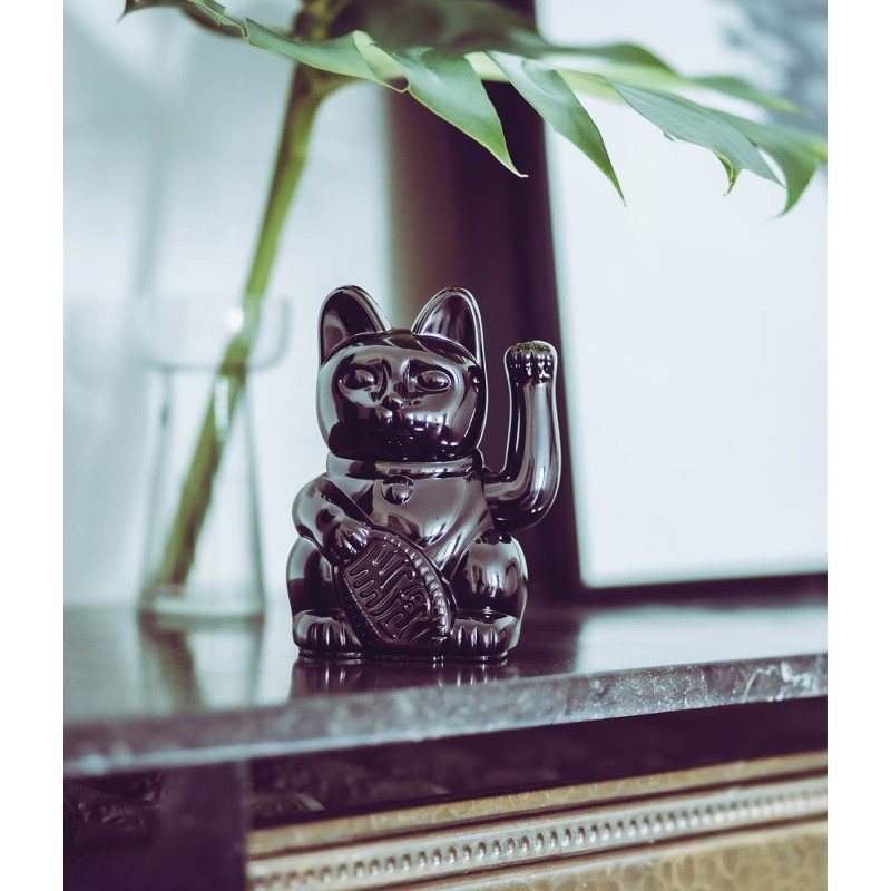 Lucky Cat Classic Glossy Black