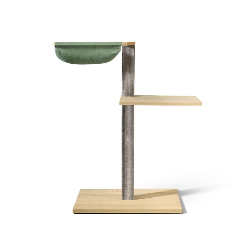 VIU-2 Cat Tree – Maple Grey / Patina green