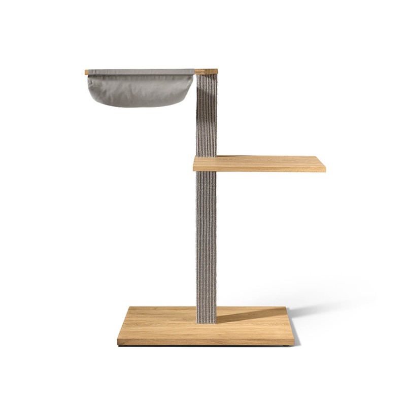 VIU-2 Cat Tree – White Oak Grey / Stone grey