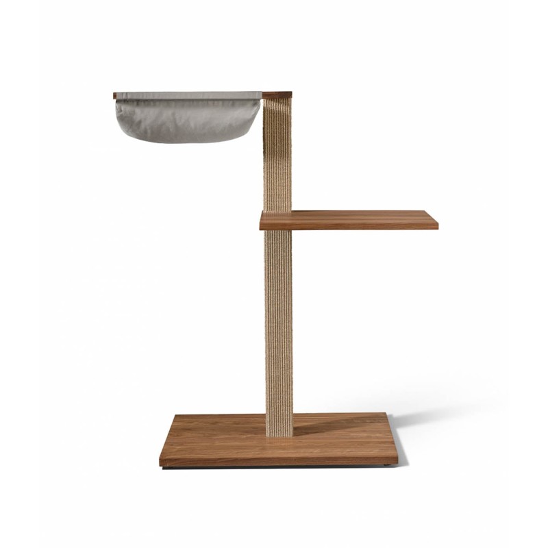 VIU-2 Cat Tree – Walnut Beige / Stone grey