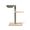 VIU-2 Cat Tree – Stone Pine Grey / Patina green