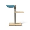 VIU-2 Cat Tree – Stone Pine Grey / Pacific blue