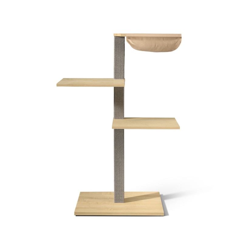 VIU-3 Cat Tree – Maple Grey / Beach beige