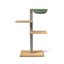 VIU-3 Cat Tree – White Oak...