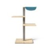 VIU-3 Cat Tree – Stone Pine Grey / Pacific blue