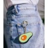 Oversized Avocado Keyring