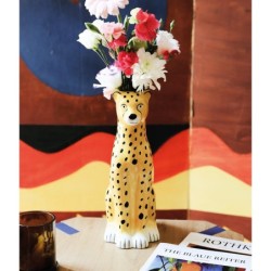 Cheetah Vase