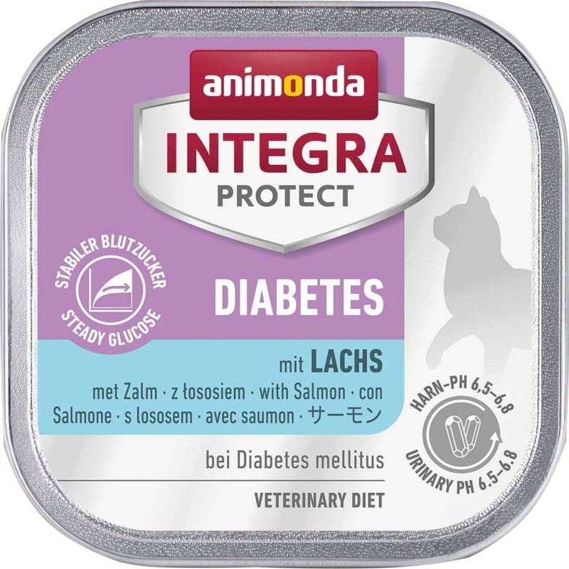 Animonda Integra Protect Adult Diabetes Schale 100g - Lachs