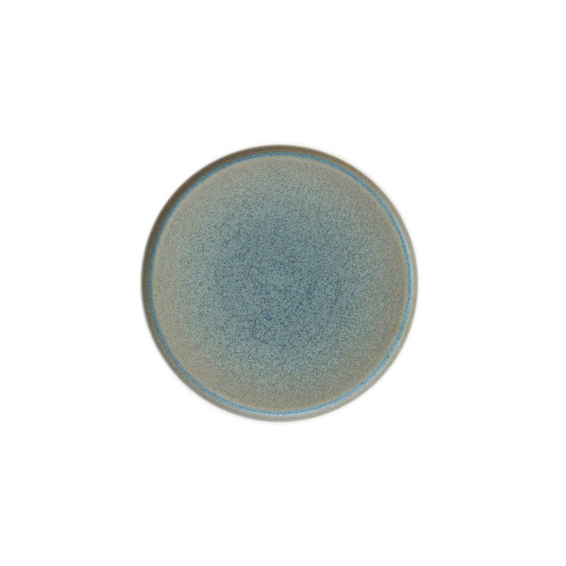 TOUT SIMPLE Pet Plate Dessert Bleu Granit