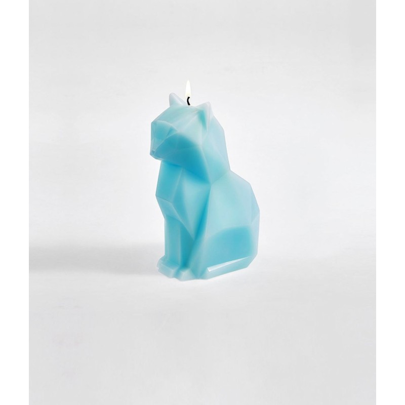 PyroPet Kisa Candle Light Blue (Scented)