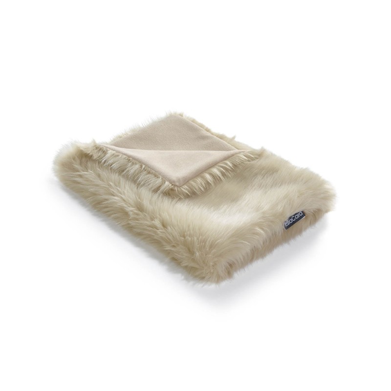 MiaCara Lana Cat Blanket Ivory