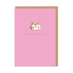 Valentines Cat Pin &...