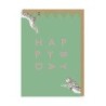 Happy Birthday Cheetah Greeting Card