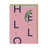 Hello Chameleon Greeting Card