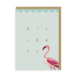 Birthday Flamingo Greeting...