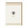 Mono Hap-Bee Birthday Greeting Card