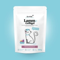 Premium Trockenfutter Lachs & Geflügel für Katzen, 600g