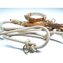 Halsbandset SINA in beige...