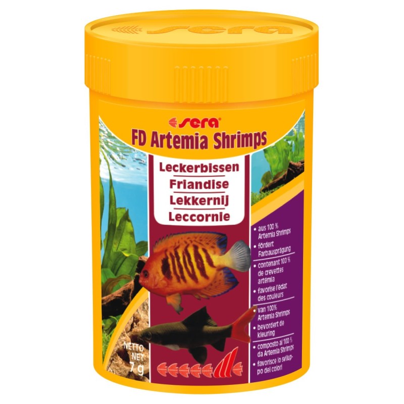 Sera FD Artemia Shrimps, 100 ml