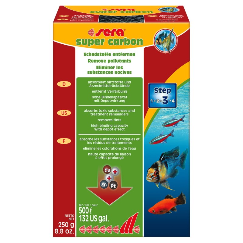 sera super carbon, 250 g