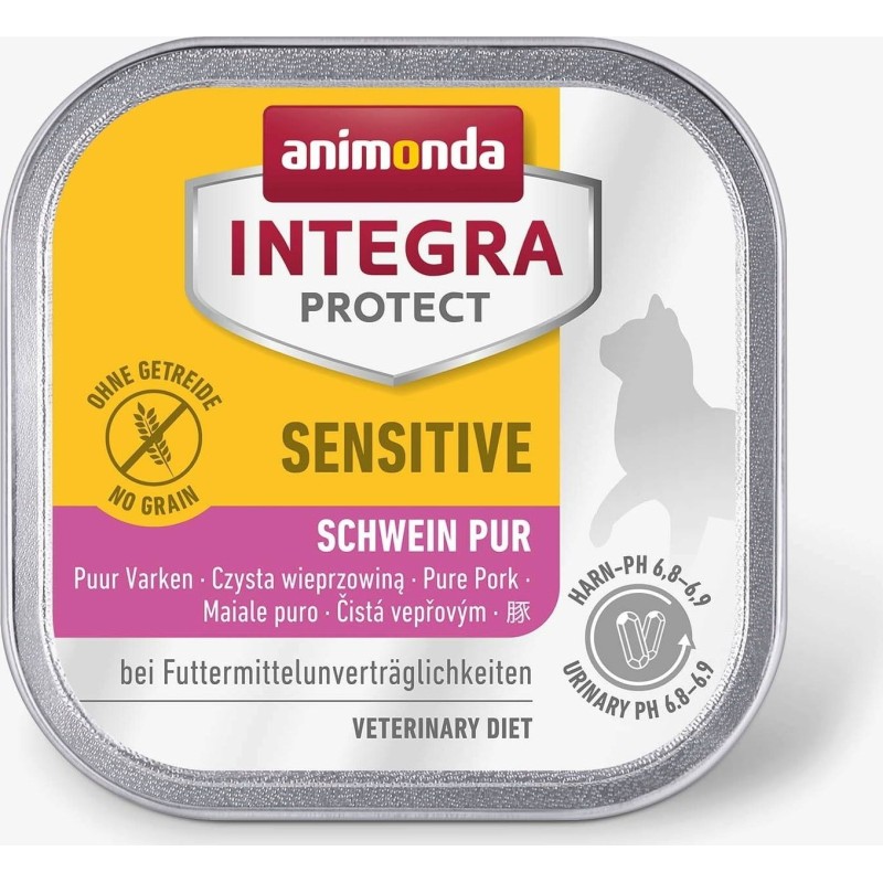 Animonda Integra Protect Adult Sensitive Schale 100g - Schwein pur