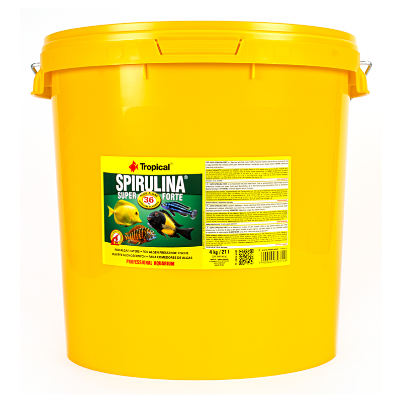 Tropical Super Spirulina Forte, 21 l