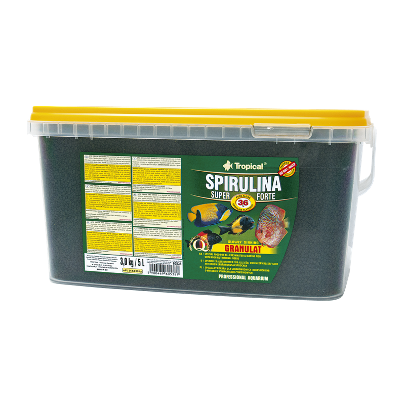 Tropical Super Spirulina Forte Granulat, 5 l