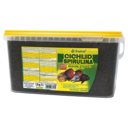 Tropical Cichlid Spirulina Medium Sticks, 5 l