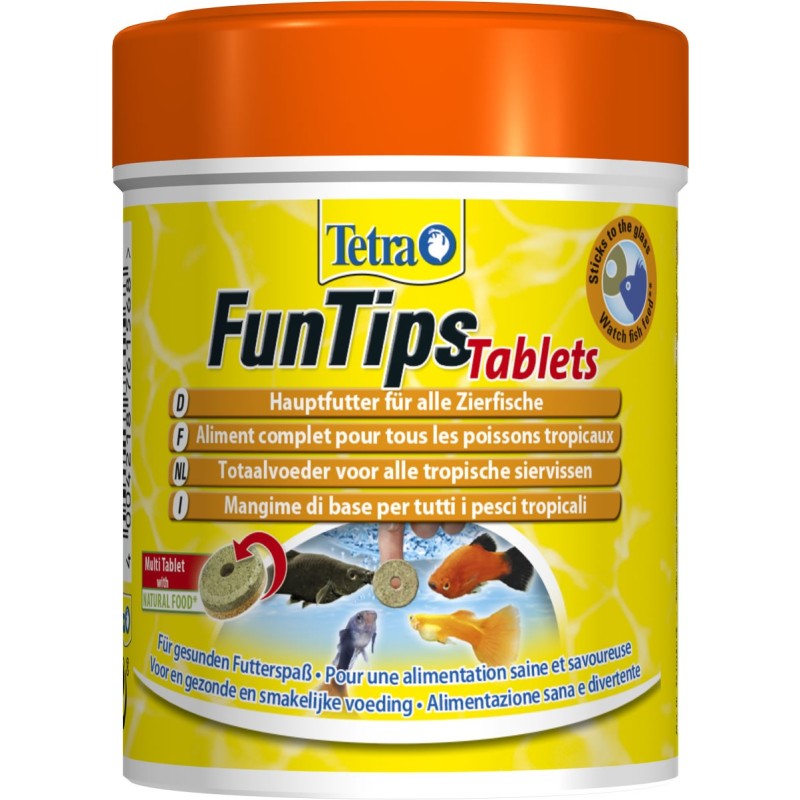 Tetra FunTips Tablets, 165 Tab.