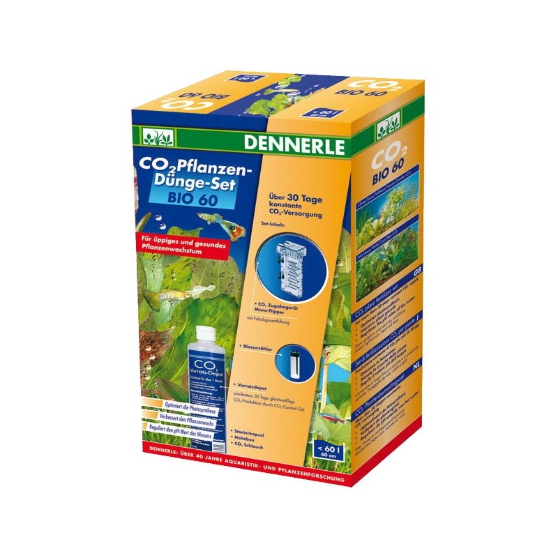 Dennerle Bio CO2 Pflanzen-Dünge-Set, BIO 60