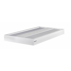 Giesemann SPHERA Abdeckung LED HO-dimmbar - Tropic - silber, 52 W - 100 x 60 cm