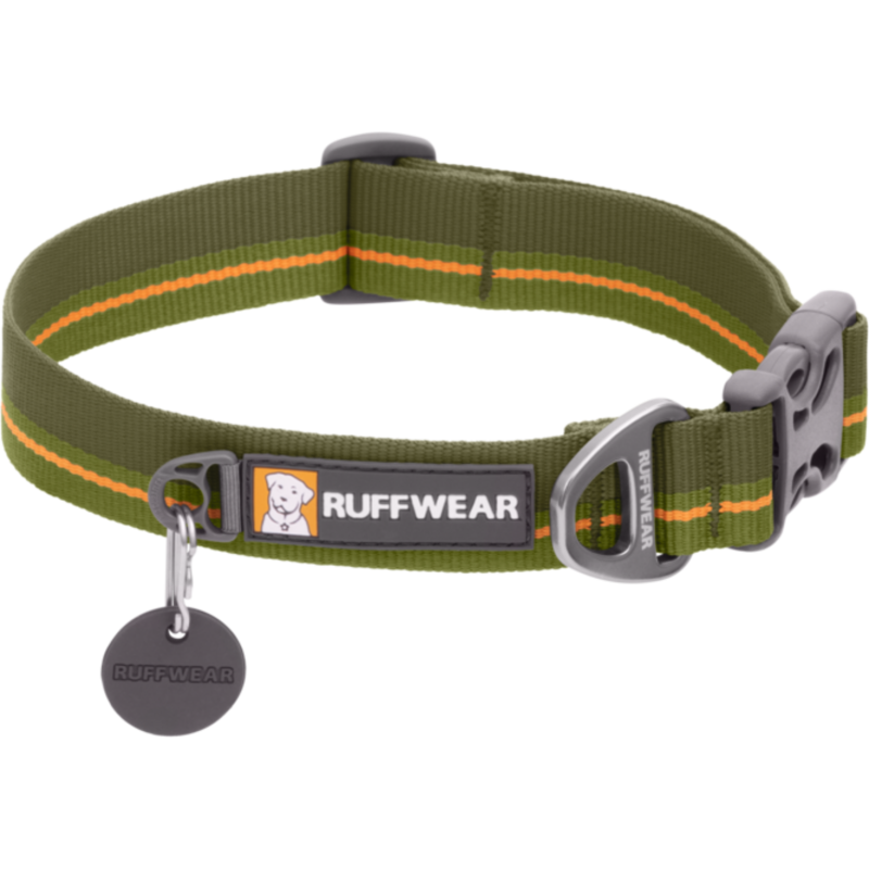 Ruffwear Flat Out Hundehalsband Forest Horizon - 28 - 36 cm