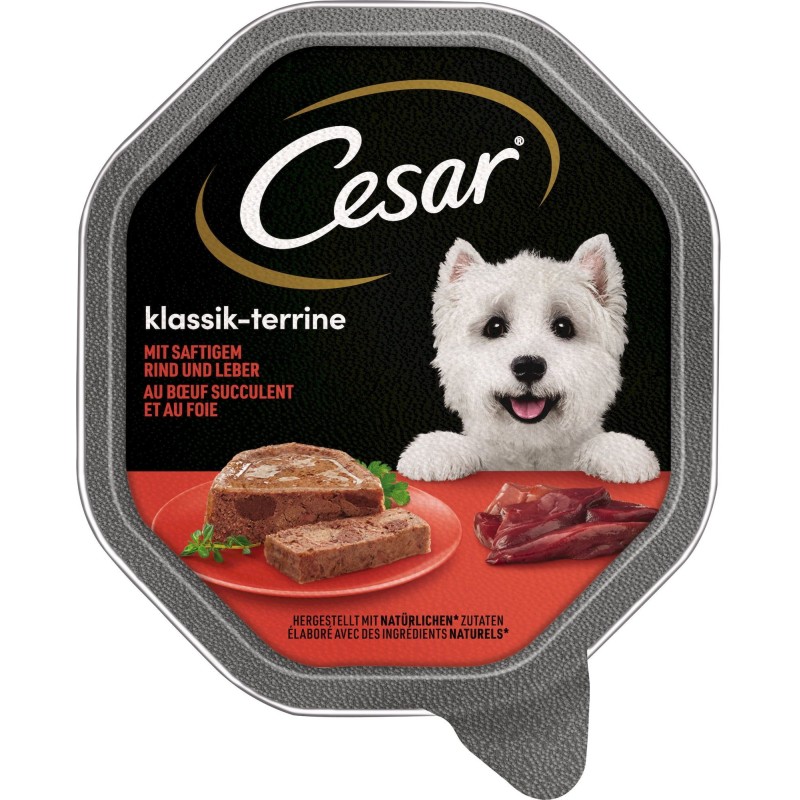 Cesar Klassik mit zartem Rind und Leber - 150 g