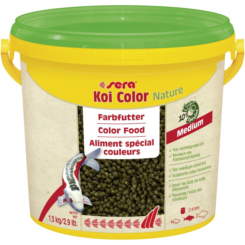 sera Koi Color Nature Medium, 3,8 l